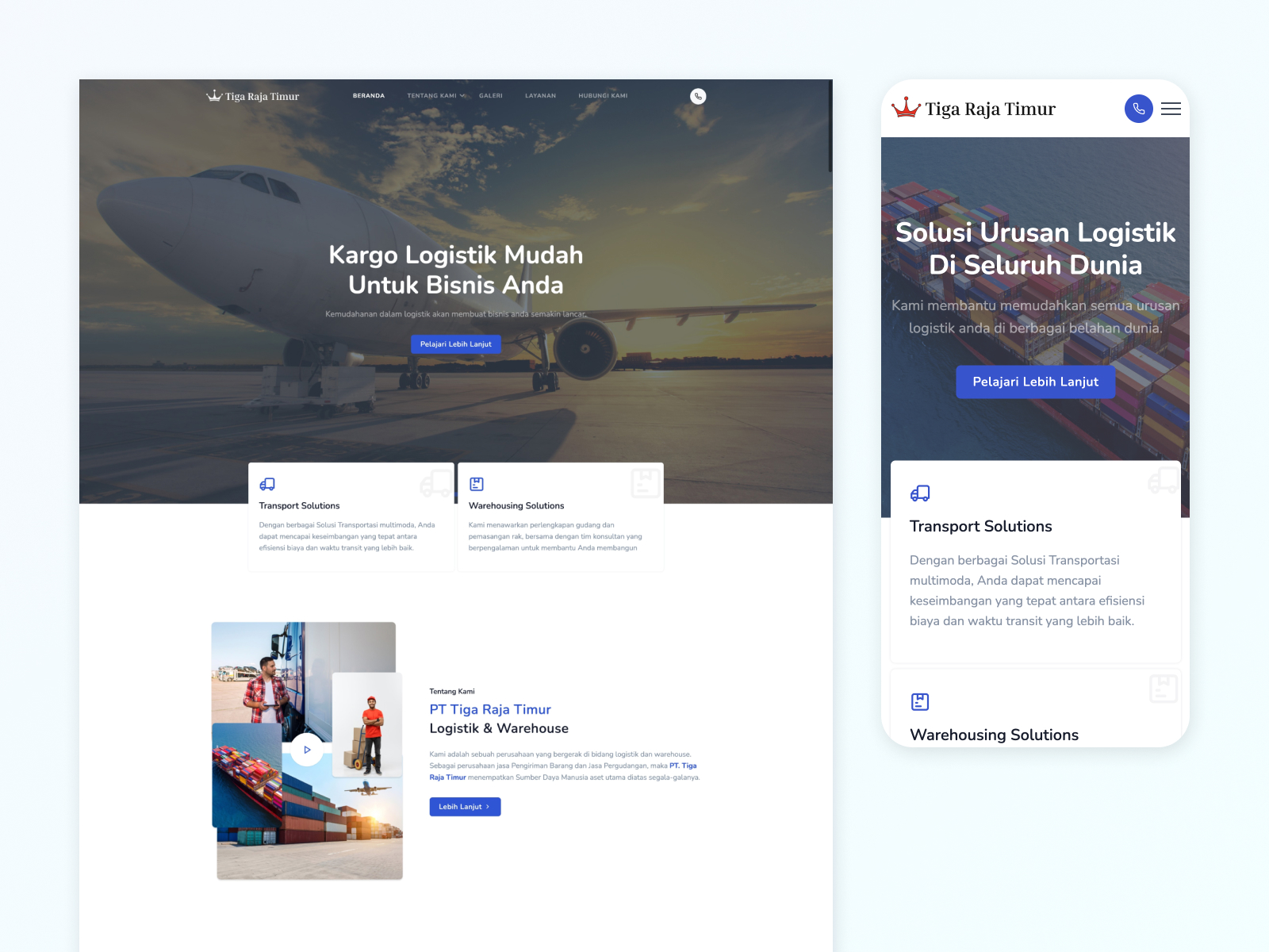 PT Tiga Raja Timur Company Profile